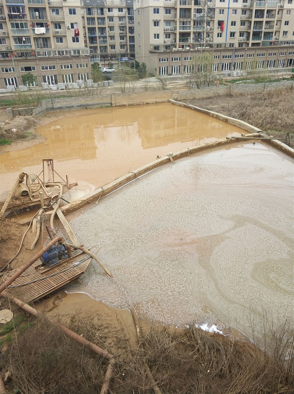 西乌珠穆沁沉淀池淤泥清理-厂区废水池淤泥清淤