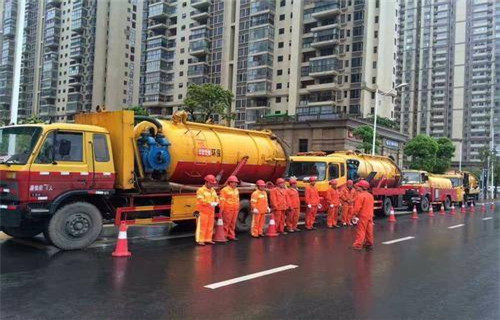 西乌珠穆沁市政管道清淤